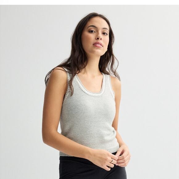 Pink Republic Grey Tennis Tank - Picture 2 of 7